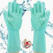 Magic Silicone Cleaning Hand Gloves for Kitchen